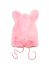 Pink bunny zip up hat