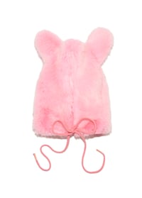 Image 1 of Pink bunny zip up hat