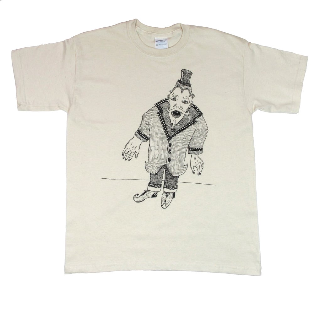 Image of Limited Edition 100% cotton Silk-Screen T-Shirt Featuring my "Carnival Showman Print Design."