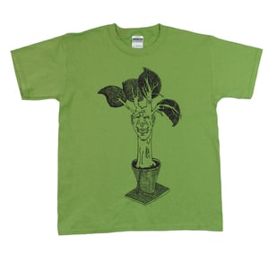 Image of Illustrative Limited Edition 100% cotton Silk-Screen T-Shirt Featuring my "Tree Man Print Design."