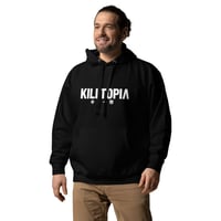Image 2 of Killtopia logo hoodie (unisex fit)