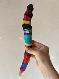 Image 3 of *new* BLACK RAINBOW crystal wand