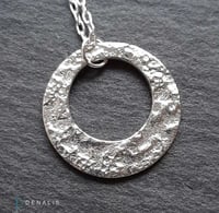 Image 3 of Lulu fine silver drop earrings 