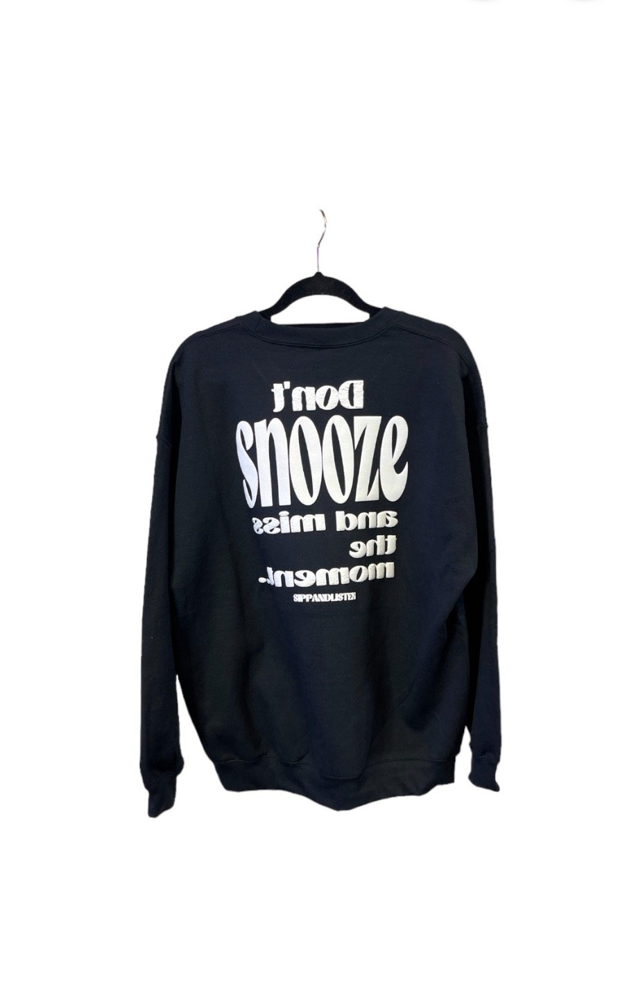 SNOOZE. Crewneck