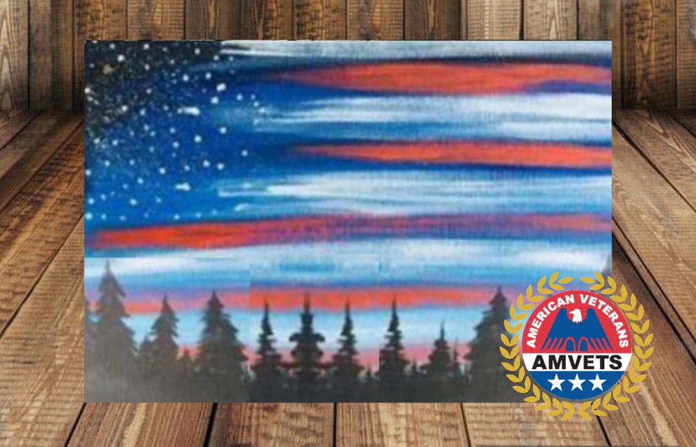 Image of Red, White and Blue Paint Party 6/22 AMVETS Post 147 Haverhill, MA
