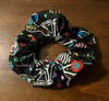 Dia De Los Muertos Scrunchy