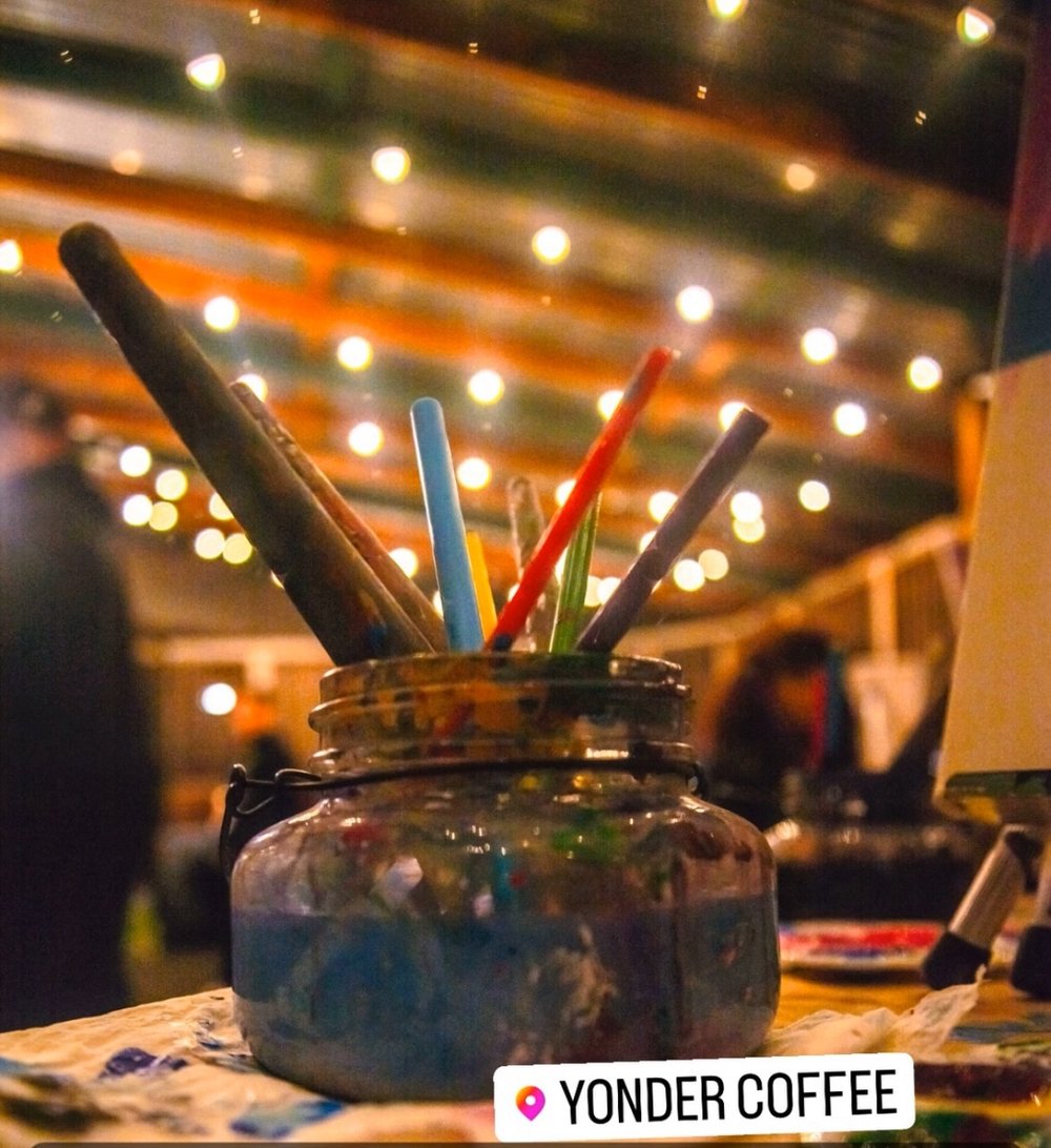 Image of May4th Paintbrush&Chill @ YonderCoffee AFTER HOURS 