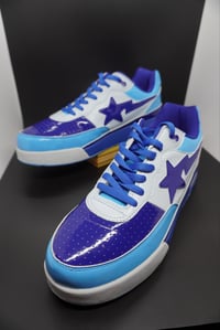 Image 2 of A Bathing Ape patent leather Roadsta blue/sax
