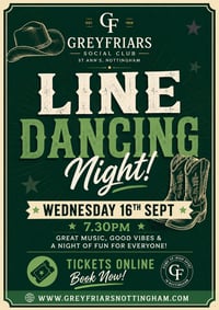 Line Dancing - Wed 16th Sept 