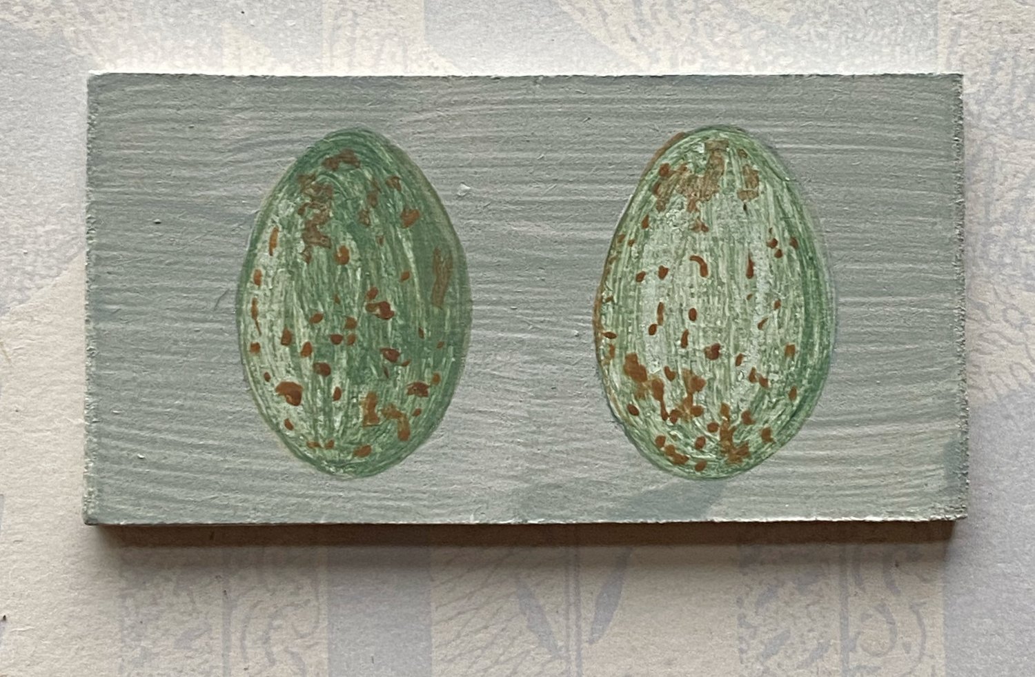 Image of Miniature egg painting O