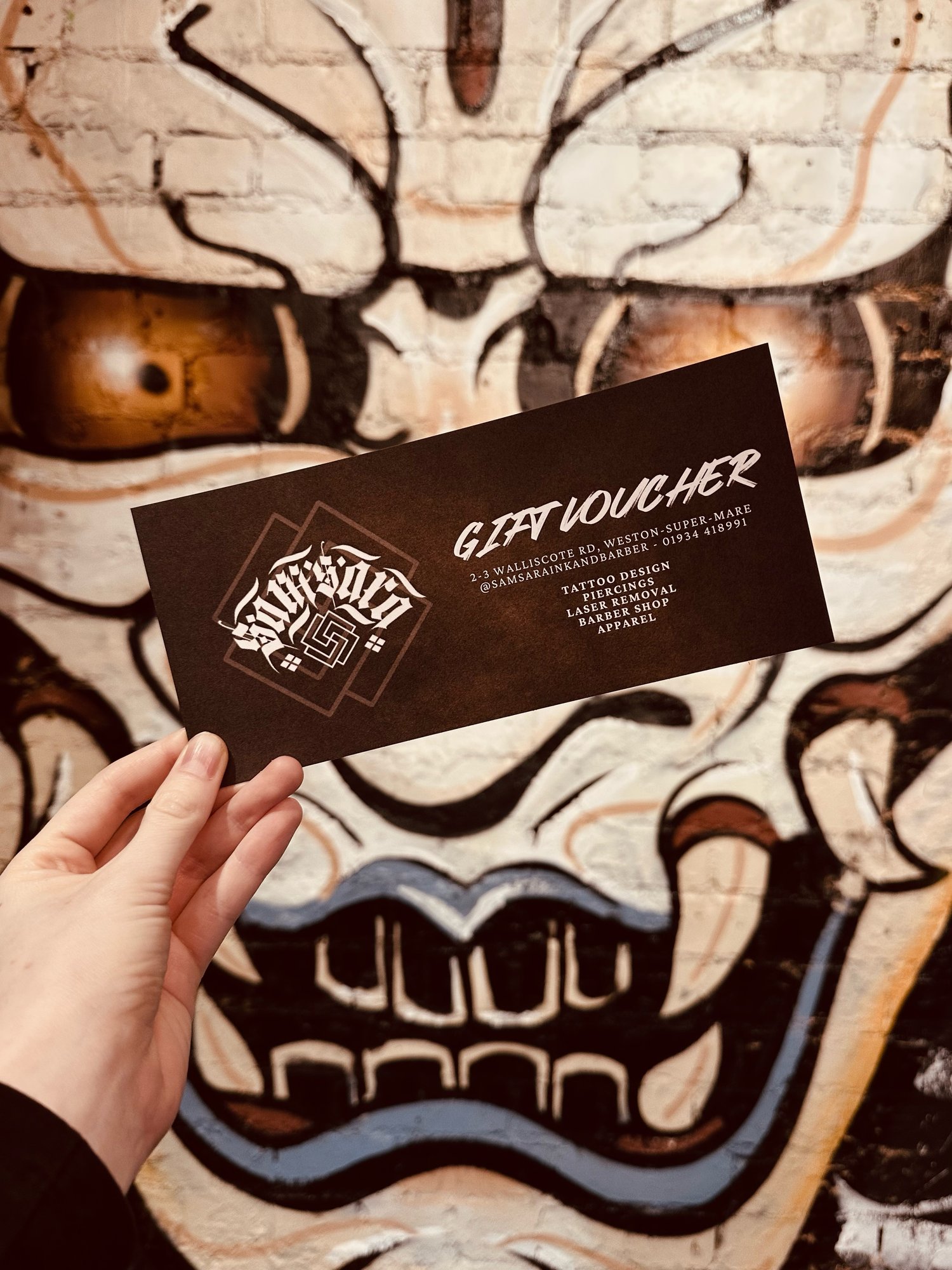 Image of Tattoo Voucher: £25