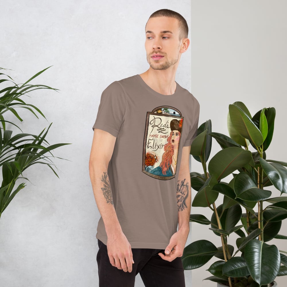 Red’s Pirate Elixir Unisex t-shirt