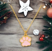 Image 1 of Paw to your heart necklace 