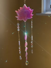 Image 7 of Lotus Flower Resin Sun Catcher
