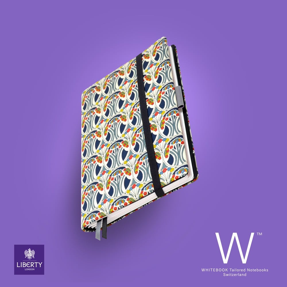 Image of Whitebook Collection Liberty London H031, Manverina, 240p. (fits iPad / Air / Mini / Samsung)