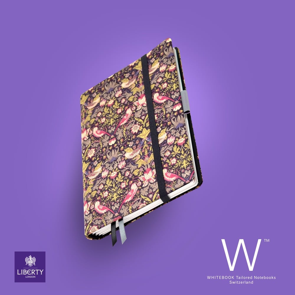 Image of Whitebook Collection Liberty London H033, Strawberry Thief, 240p. (fits iPad / Air / Mini / Samsung)