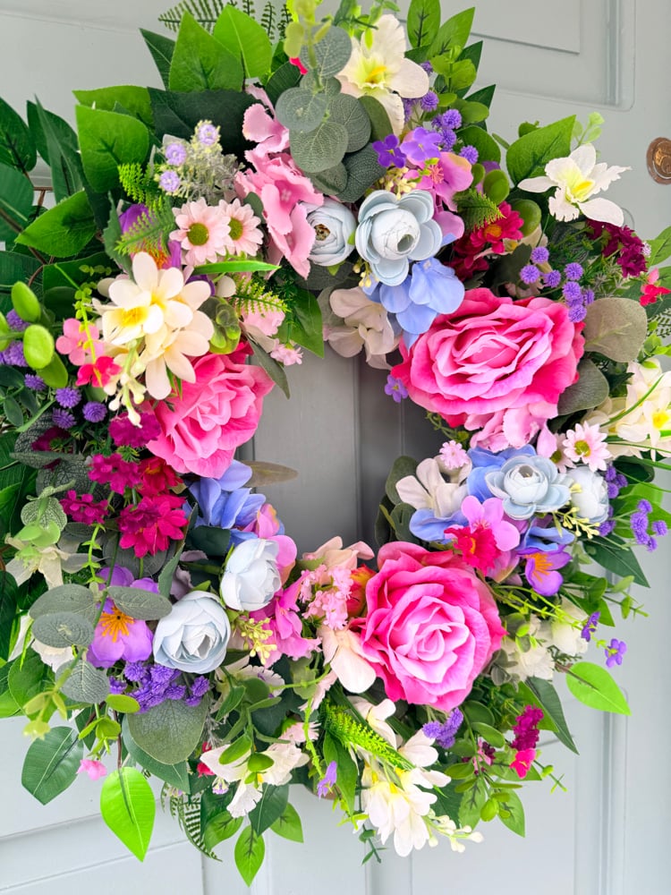 Image of 50cm 3 Pink Roses 