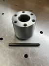 Flywheel thrust washer staking tool