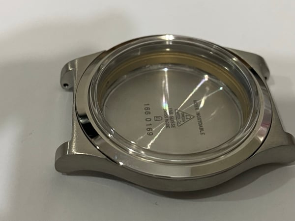 Image of OMEGA GENEVE STAINLESS STEEL GENTS WATCH KIT,NEW,ref 166 0169