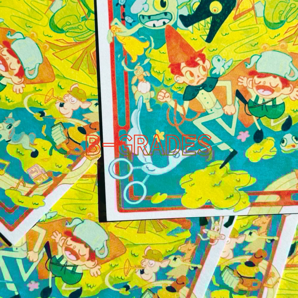 Image of OVER THE GARDEN WALL PRINT