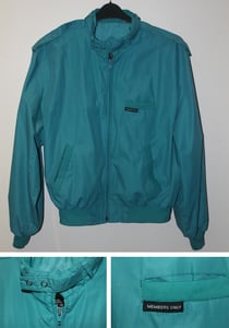 Image of 1980s Vintage "Members Only" Bomber Jacket