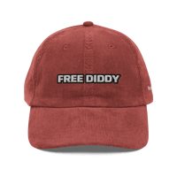 Image 2 of FREE Diddy  Vintage corduroy cap