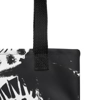 Image 2 of Black Cargo - Contemporary Urban Art Apparel  for the Woke - tribal  - All-Over Print Tote Bag