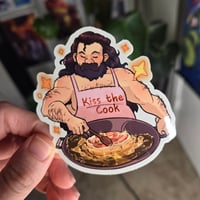 Kiss the Cook Sticker