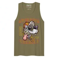 Image 3 of "Smirking Enemies" Tank Top – Jealousy Label Premium 