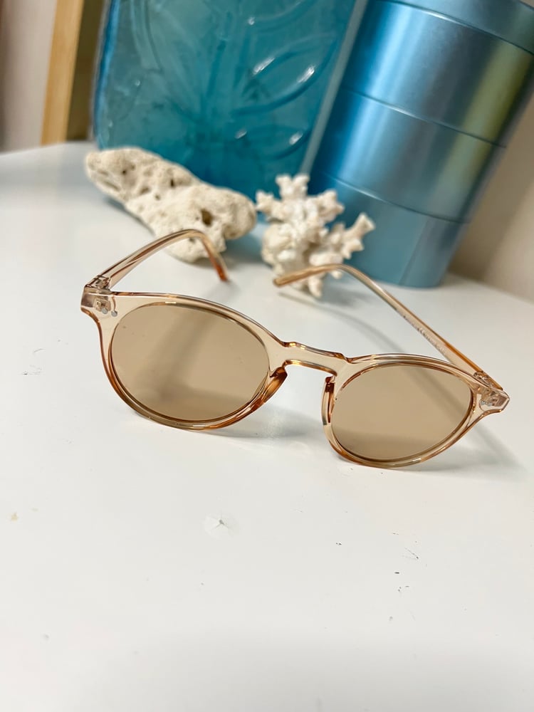 Image of Softly Rounded Sunglasses 