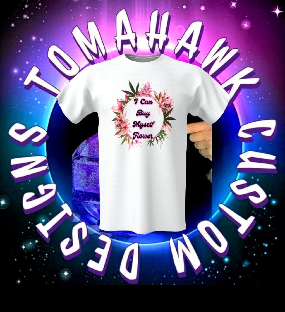 Image of I Can Buy Myself Flower pink