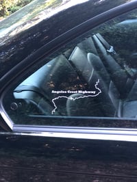 Angeles Crest Highway - Vinyl Transfer Sticker