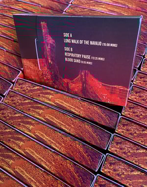 Image of YAWNING MAN ‘Long Walk of the Navajo’ Limited edition cassette