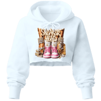 Sneaker Head Cropped Hoodie