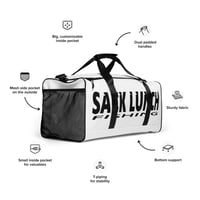 Image 2 of White Duffle bag