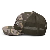 Image 6 of Wod4God Camo Trucker Hat