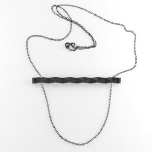 Image of rigid bar necklace