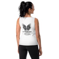 Image 2 of Women/Girls EARTH ANGEL Sublimation Cut & Sew Tank Top