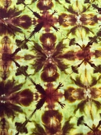 Image 3 of “waking up in the 60’s” hand-dyed bandana