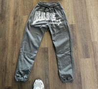 RARE RHINESTONE GREY SWEATS