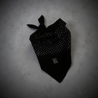 R Crystal Studded bandana 