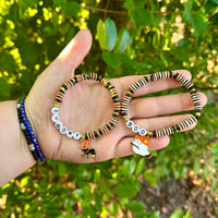 Image 2 of “Boo” -Halloween Clay Bead  Charm Bracelet