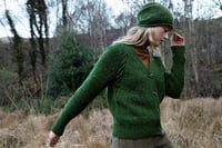 Image 2 of Shamrock Cardigan - Made in Ireland 