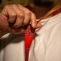 Image 4 of Too High Lanyard (Red)