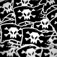 Image 1 of 8-Bit Jolly Roger Sticker