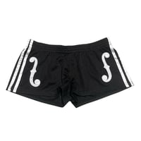 Image 1 of black harmony shorts