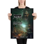 Image of DISMA -  DAYS OF DEATH - 2013 TOUR POSTER Limited Re-Print 