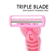 Image 2 of PearlMax, Disposable Razors for Women, 22 Cartridges.