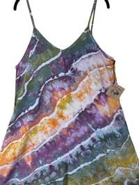 Image 6 of M Woven Wide-Leg Jumpsuit with Pockets in Appalachian Sunset Geode Ice Dye