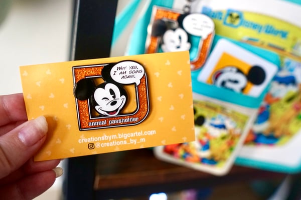 Image of Orange Mouse AP Parody Pin